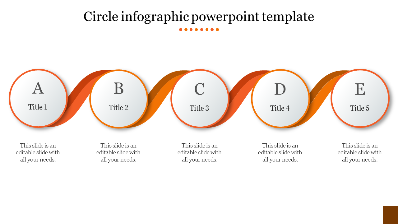 Free - Download the Best Circle Infographic PowerPoint Template